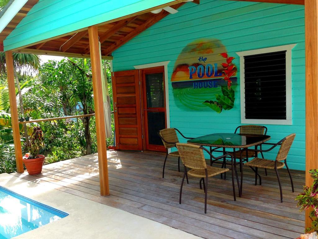 Hummingbirds Cabins Caye Caulker Esterno foto