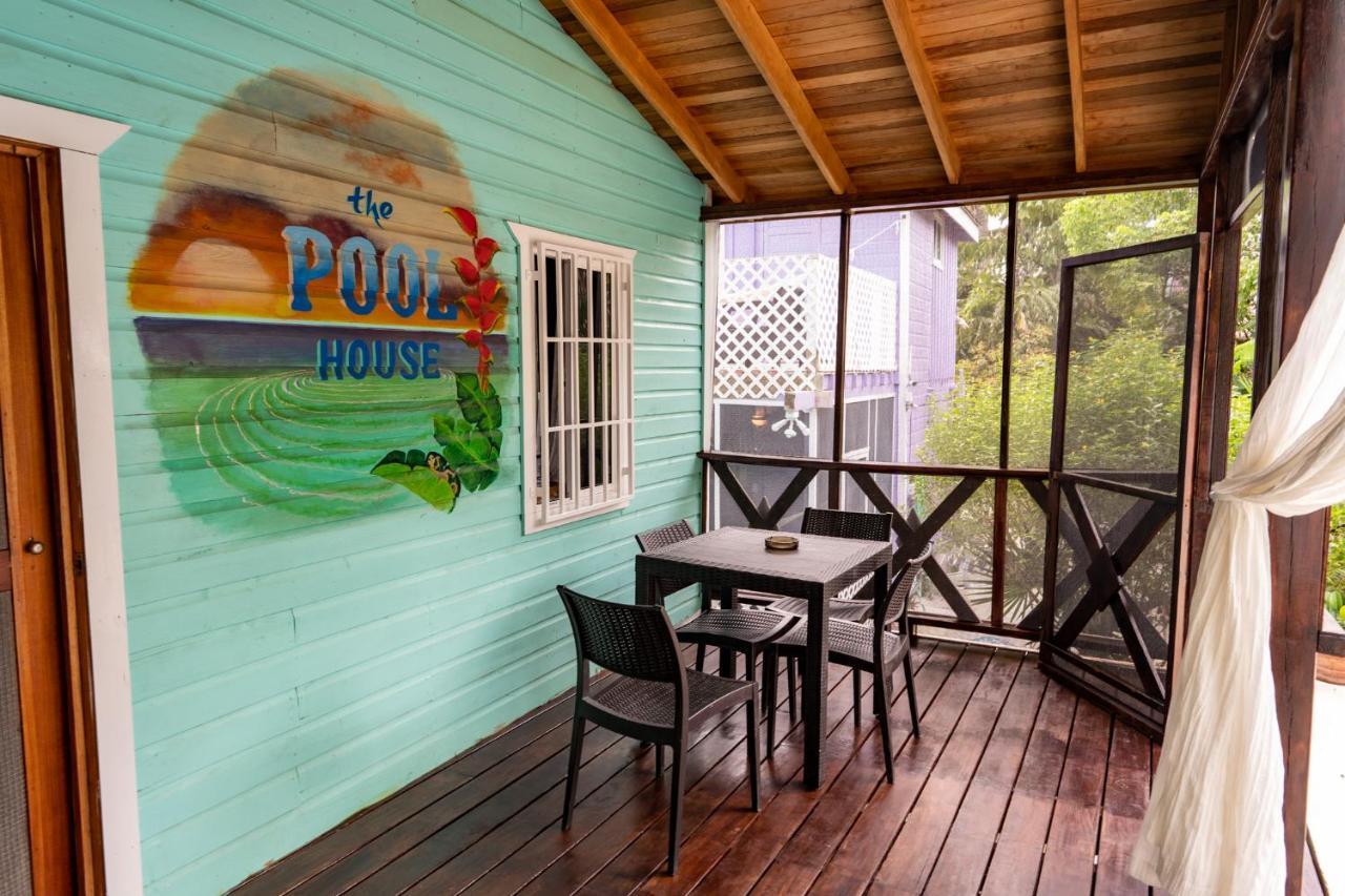 Hummingbirds Cabins Caye Caulker Esterno foto
